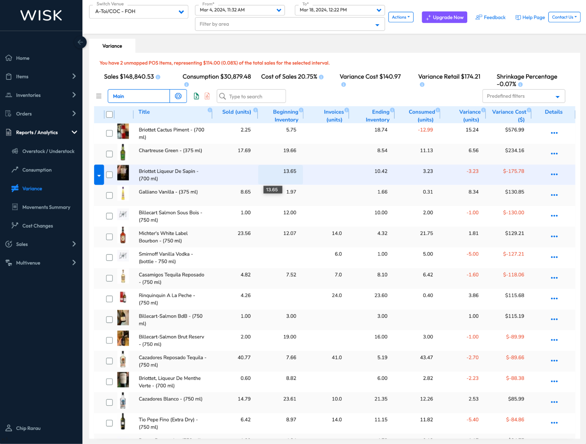WISK Multi-Location Management