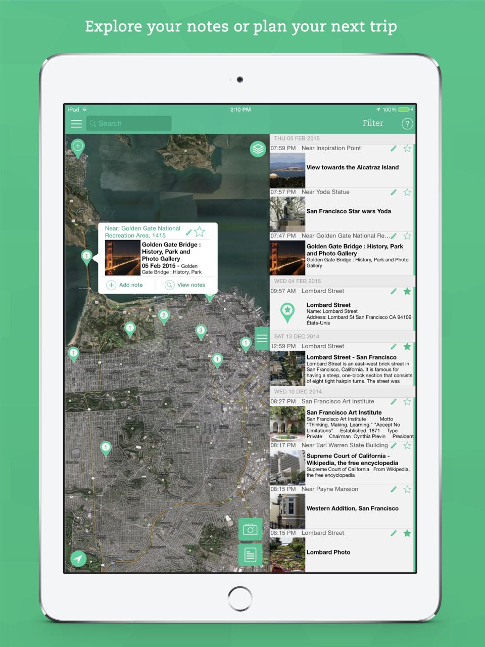 IdeaPlaces App