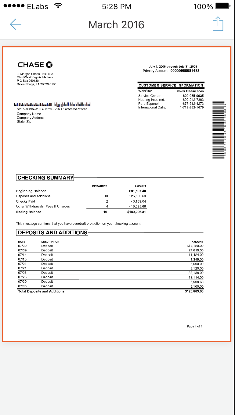 Eastern Bank Mobile App Interface